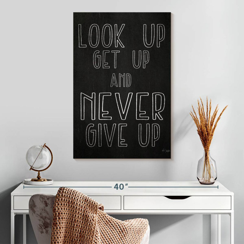 Tergel Look Up Get Up, 30" H x 20" W