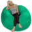 Bean Bag Chair: Giant 5' Shredded Memory Foam Filled Furniture Bean Bag with Removable and Machine Washable Cover - Big Bean Bag Sofa Lounger with Soft Micro Fiber Cover - Multiple Colors and Fabrics-1059799622
