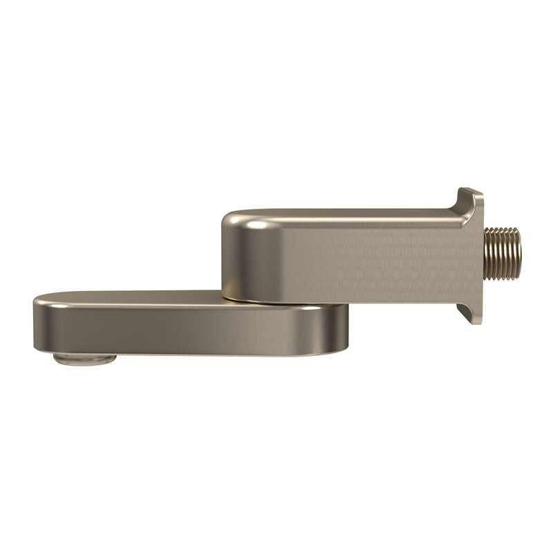 Fold Away Tub Spout with Diverter Universal Connection Options, Brushed Nickel