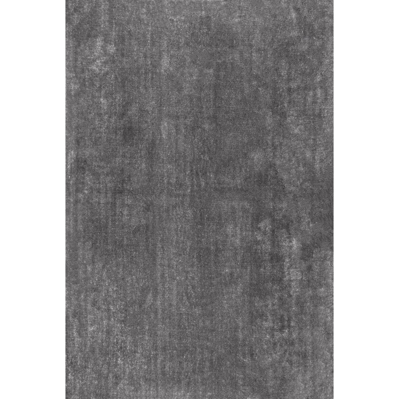 Loni Solid Machine Washable Runner Shag Rug for Living Room Bedroom Dining Room Nursery Entryway Hallway, Rectangle 2' x 3'
