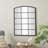 Haider Glass and Metal Arched Window Pane Inspired Wall Mirror-736748462-736818526-721939862