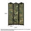 Cloison en bois massif Mid-Century Wabi-Sabi