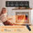 23 in. Silver Electric Fireplace Insert with 6 Flame Colors, 5 Brightness, Timer, Flame and Heat Work Separately