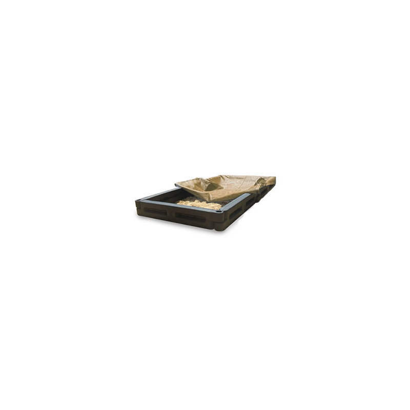 4' Rectangular Sandbox with Cover