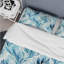 Blue And White Coastal Ikat Breeze II Box Stitch Ikat Duvet Cover-856767798