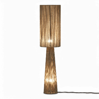 Verdant Jute Floor Lamp