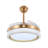42" Retractable LED Ceiling Fan with Light and Remote