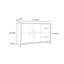 Buffet en verre trempé de style moderne-129459953