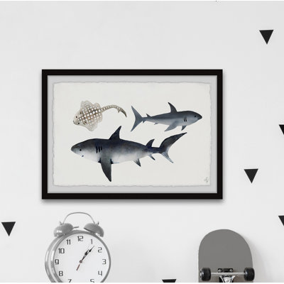 Yesler 'Kings of the Sea' Framed Print