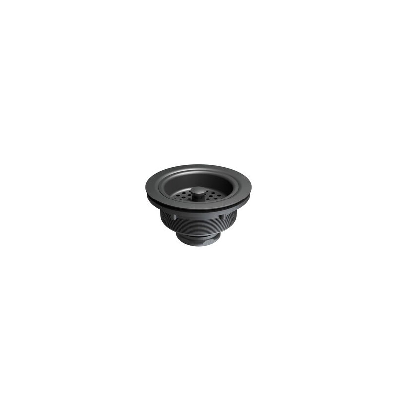 Basket Strainer, Matte Black
