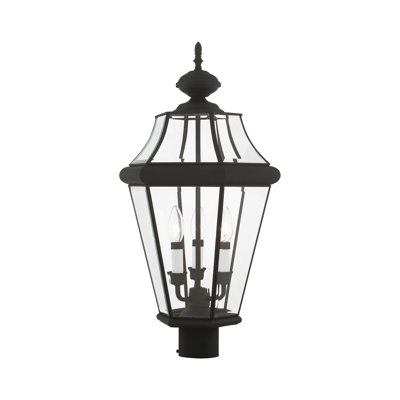 Tête de lanterne câblée à 1 lumière de 25 po H Creason