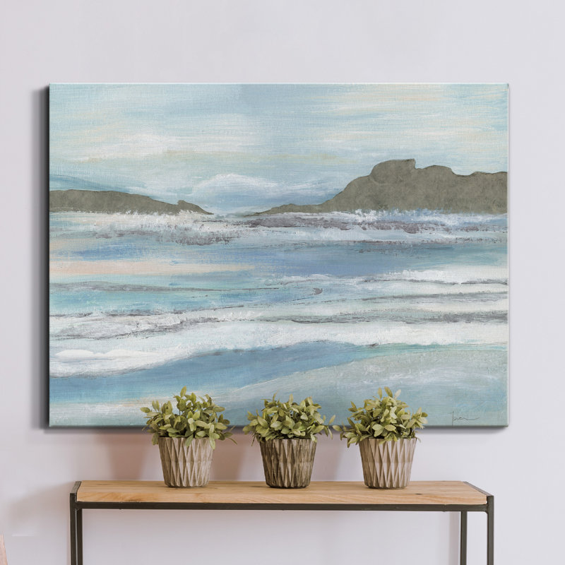Island Tide - reproduction sur toile tendue, H 20 po x l 16 po x P 1 po