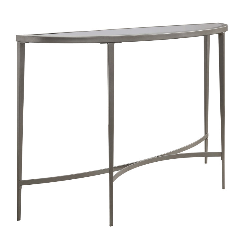 Savanna 45'' Glass Top Console Table