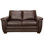 Cassius Upholstered 66 " Top Grain Leather Loveseat