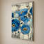 «Aquamarine Floral» par Silvia Vassileva, impression sur toile-130839446-130839449