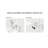 35" Tall Bathroom Wall Mounted Cabinet, Narrow Storage Cabinet with Door and Shelves-129392295