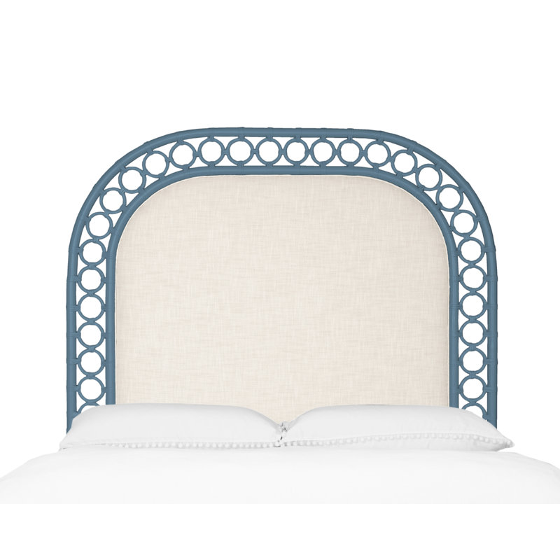 Tête de lit Solana, Bleu régate, Grand lit