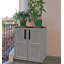 Plastic Single Storage Cabinet ( 84cm H x 68cm W x 37cm D)