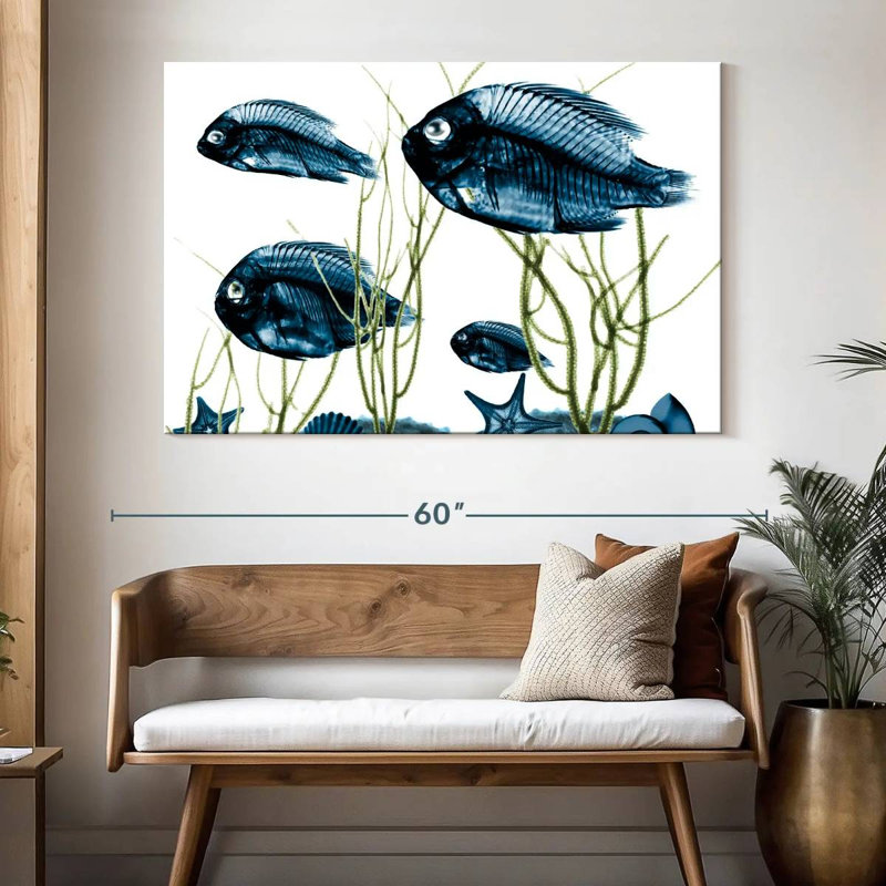 Aquatic Home II, 34" H x 51" W