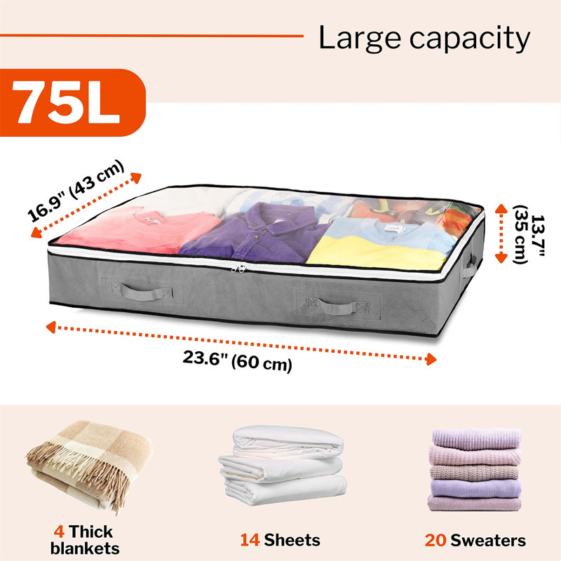 17 Stories Fabric Storage Bag
