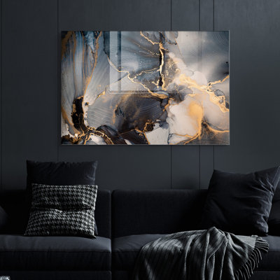 Decorative Tempered Glass Painting