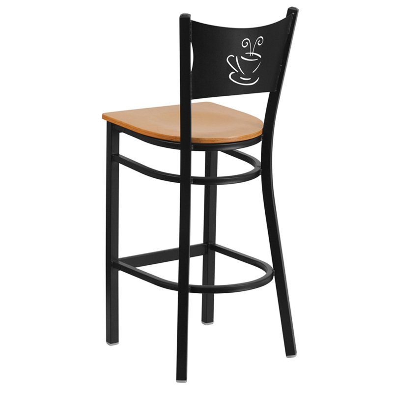 Tabouret de bar 29 po Lomonaco, Naturel