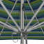 Parasol de patio en bois gris en aluminium 11 pi-326615132