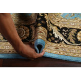 One-of-a-Kind 8'0'' X 9'11'' New Age Area Rug in Blue