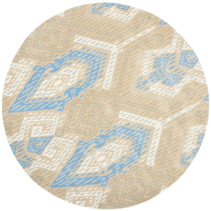 Kouerga Hand Tufted Wool Geometric Rug