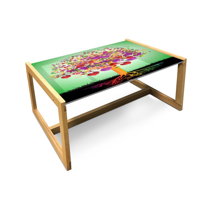 Jamicia Sled Coffee Table, 90cm H x 62cm W x 40cm D