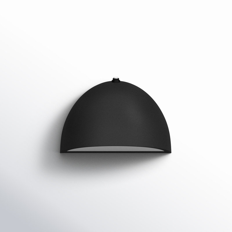 Luther Aluminum LED Wall Light, Black