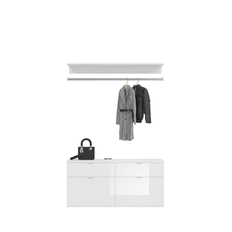 Chest Of Drawers + Coat Rail Haymo