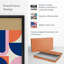 «Retro Geometric Abstract», reproduction d'art sur toile-93063020
