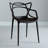 Modholic Nest Dining Chair, Black-27656347-122782392
