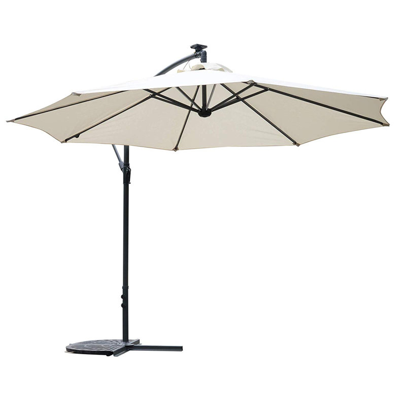 Sadie 2.9m Cantilever Parasol, Cream White
