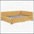 Full Size Linen Upholstered Daybed with 2 Storage Drawers, No Box Spring Needed, Ideal for Modern and Functional Living-1955329385