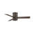 Axis 3 - Blade Outdoor Smart Flush Mount Ceiling Fan with Remote Control and LED Light Kit Included, Works With Alexa and iOS / Android App-104550579-50618021-50618016