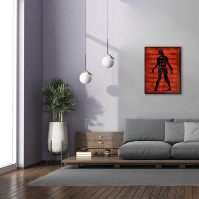 'Calm Zombie' by Erin Clark Canvas Wall Art