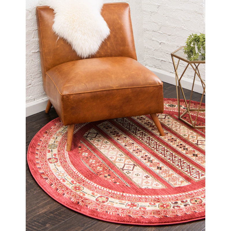 Jaeden Striped Indoor Rug, Round 12'2"