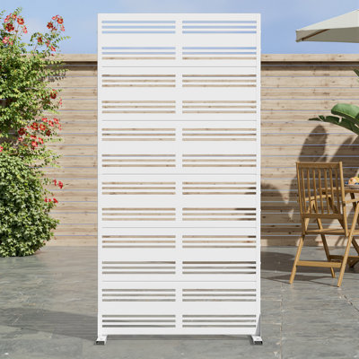 Metal Privacy Screen Fence Panel by Dovelina
