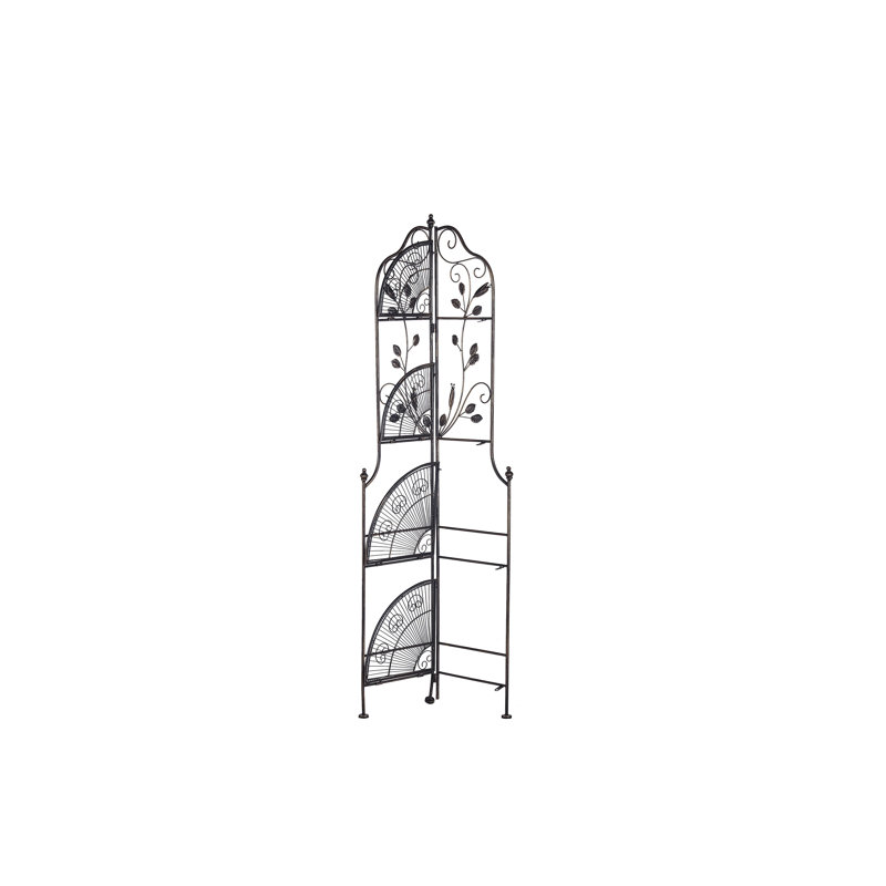 Charin 35cm W Metal Shelving Unit
