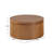 Aaric Modern Easy Assembly Round Solid Oak Wood 36" Coffee Table with Hidden Storage-1041606741
