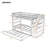 Fatlume Kids Twin Over Twin Bunk Bed with Trundle-489612809