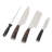 3pcs Kitchen Knife Set, Chef Cutter With Sharpener