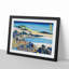 Fukui Bridge in Echizen Province by Katsushika Hokusai - Picture Frame Painting Print-55578601-55578597