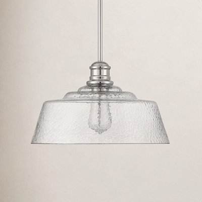 Lindholm Single Light Glass Dimmable Pendant
