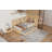 Wood Daybed With Storage Shelves, Trundle And Built-In USB Charging Station-823907131