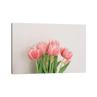 Spring Tulips by Chelsea Victoria - Wrapped Canvas Print