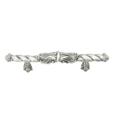 Acanthus 5 inches c.c. large pull Romanesque style in Oil Rub Bronze