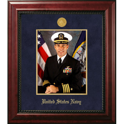 Navy Portrait Executive Picture Frame